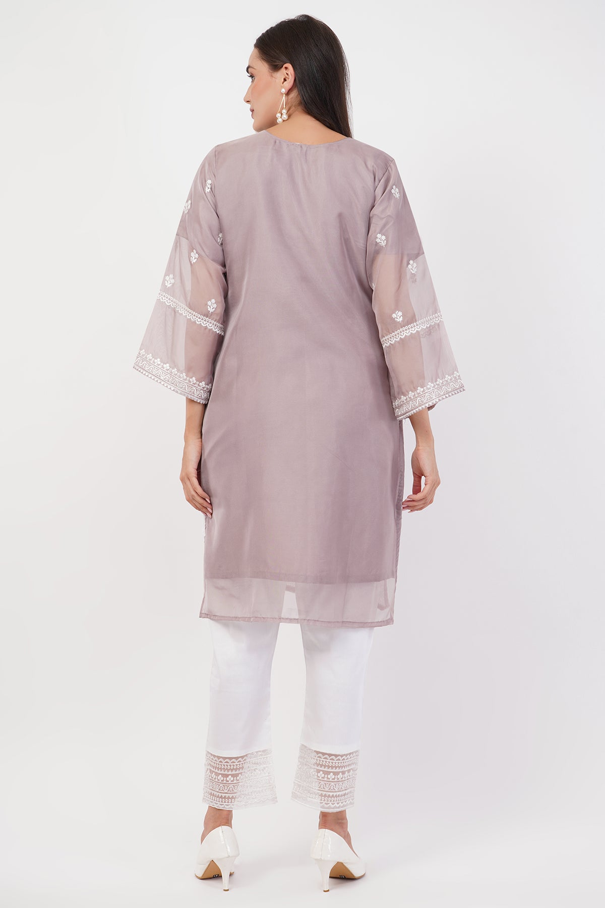 Suique Sophisticated Mauve Suit Set