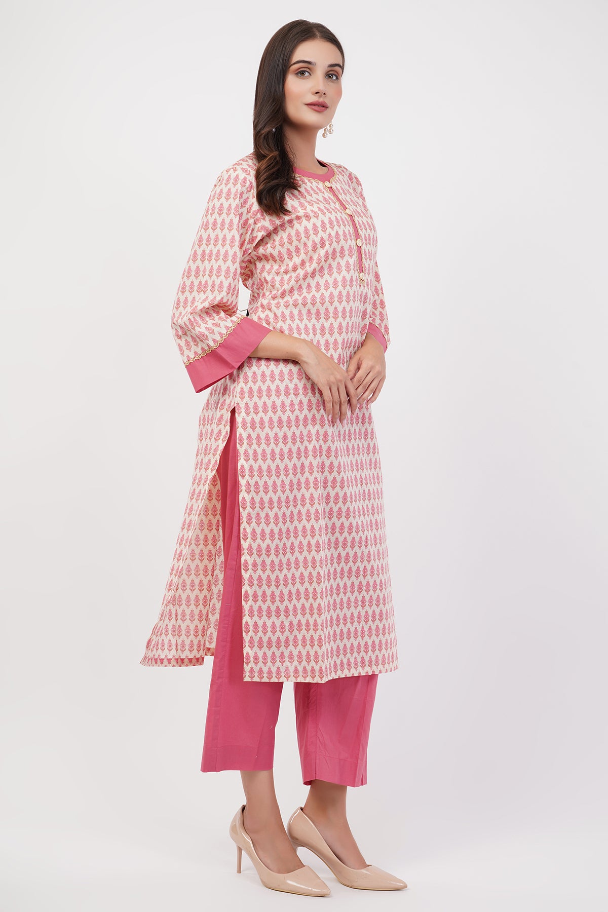 Suique Coral Suit set