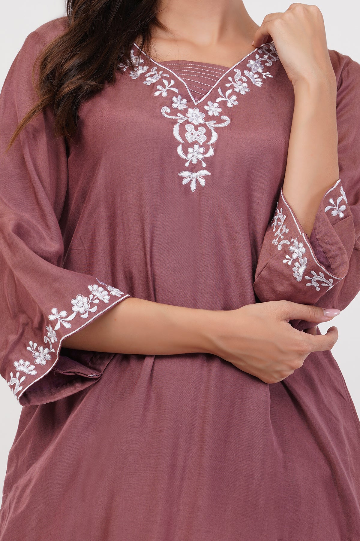 Suique Dusty Rose Suit Set