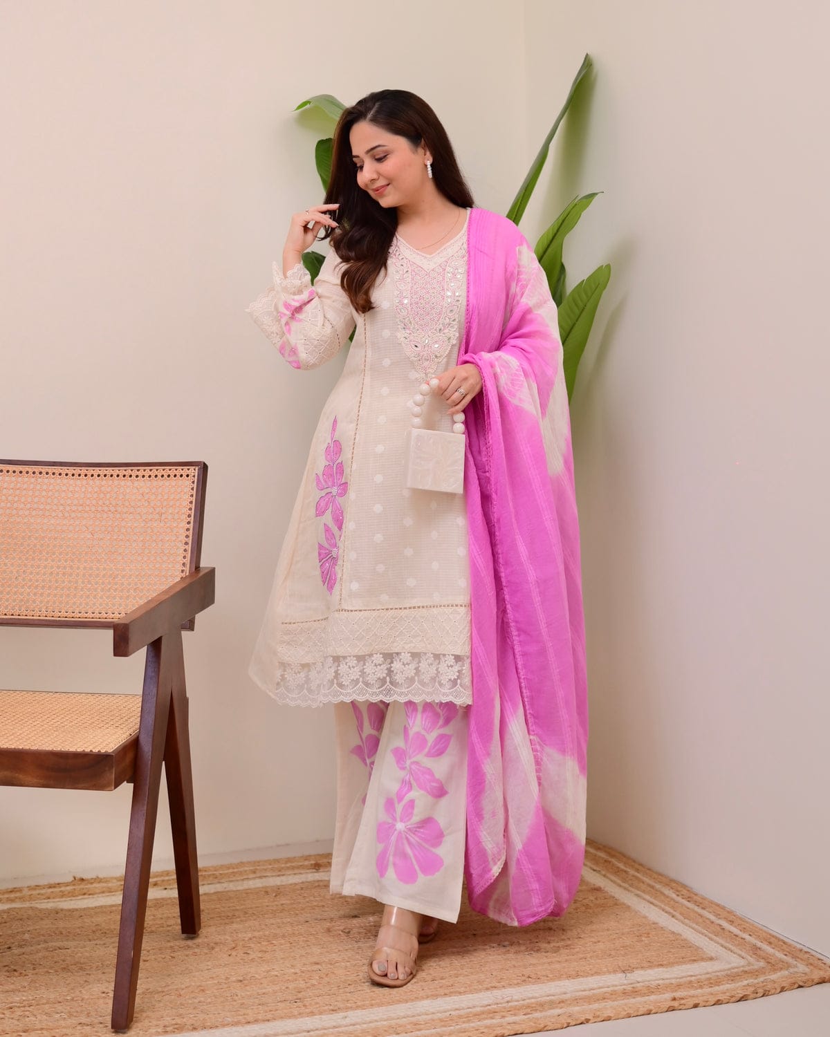Embroidered Kurta Set – Graceful & Chic