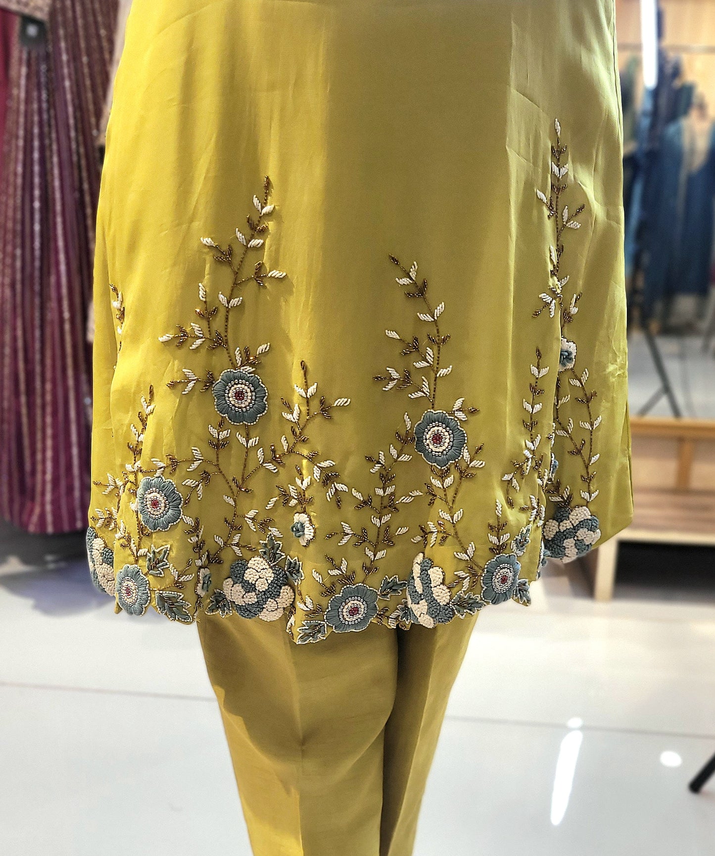 Suique Lemonade Bloom Palazzo Set