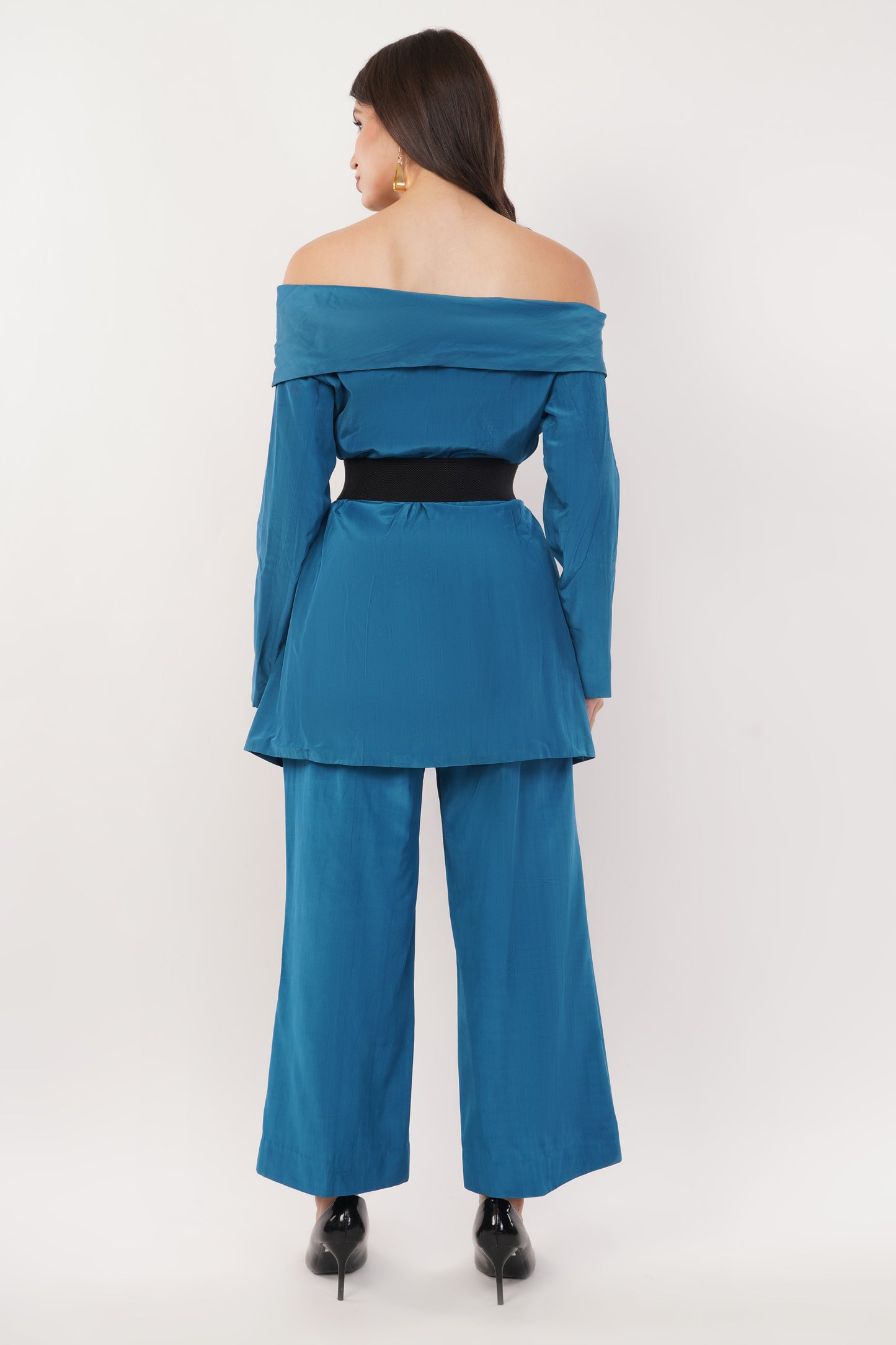 Suique Ocean Breeze: Crepe Coord Set