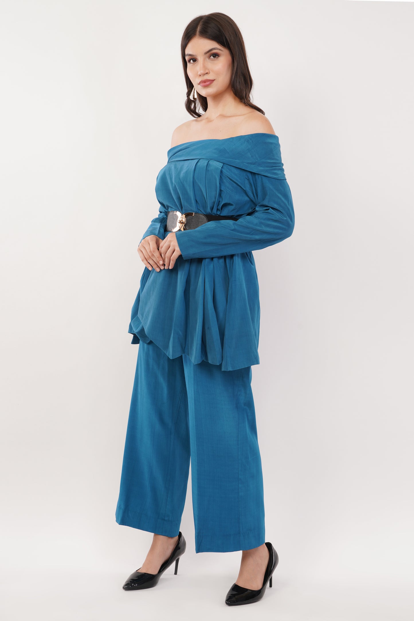 Suique Ocean Breeze: Crepe Coord Set