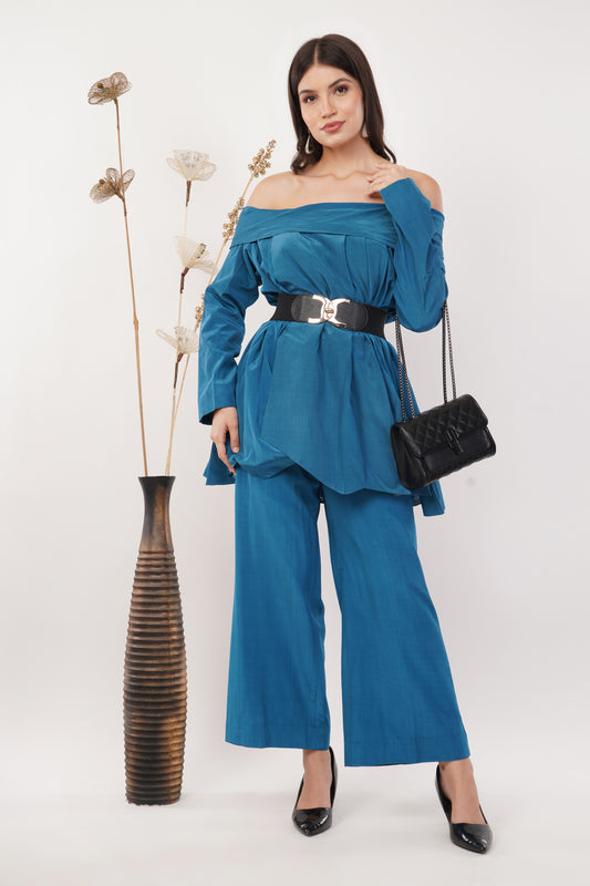 Suique Ocean Breeze: Crepe Coord Set
