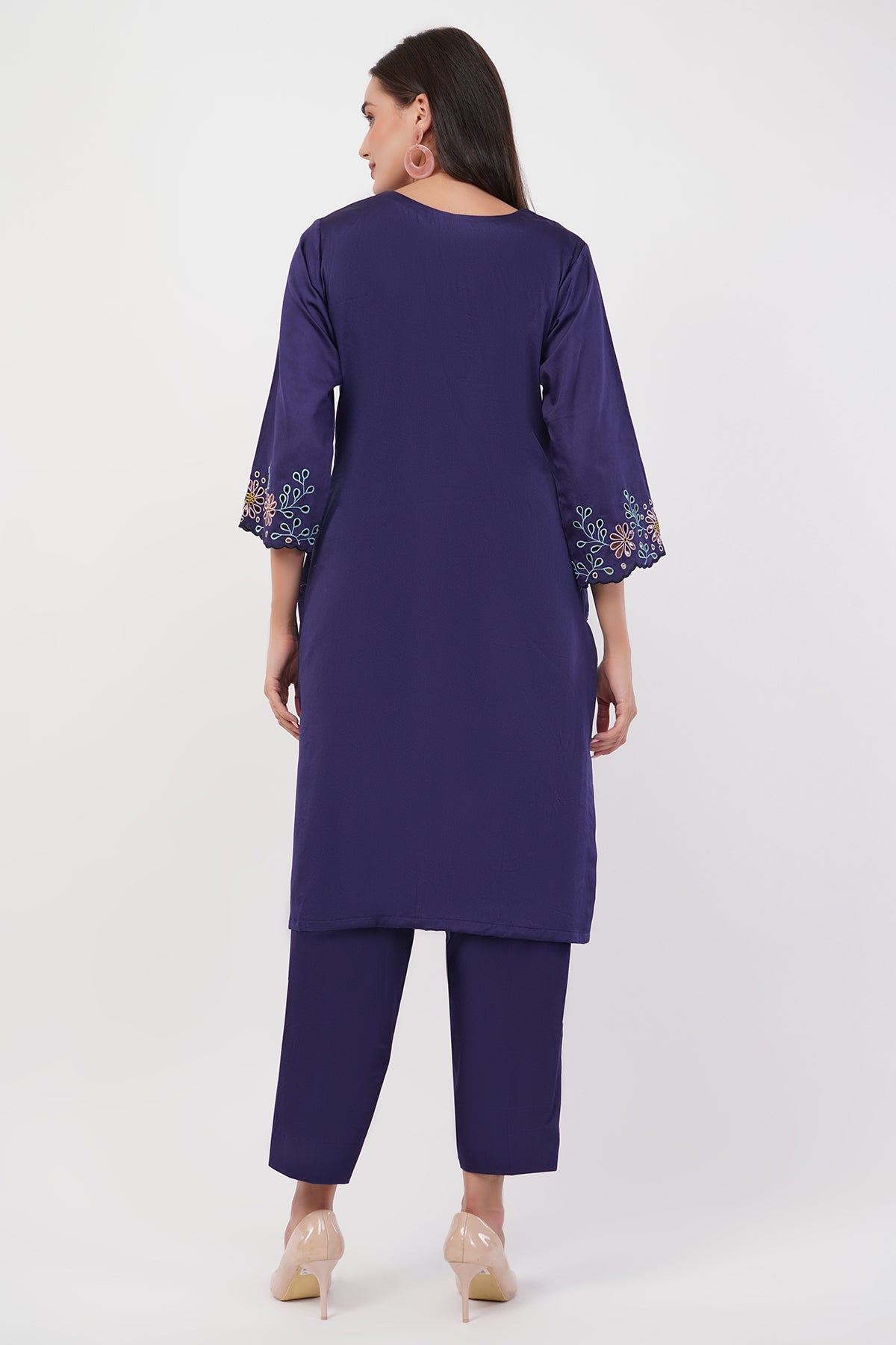 Suique Navy Blue Kurta set