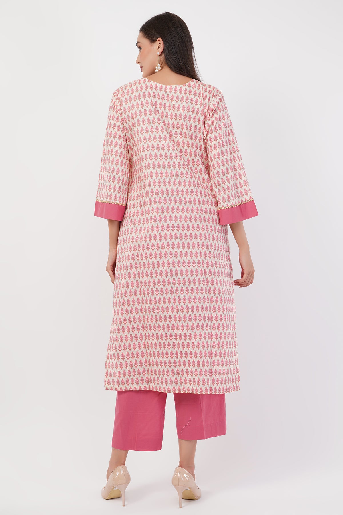 Suique Coral Suit set