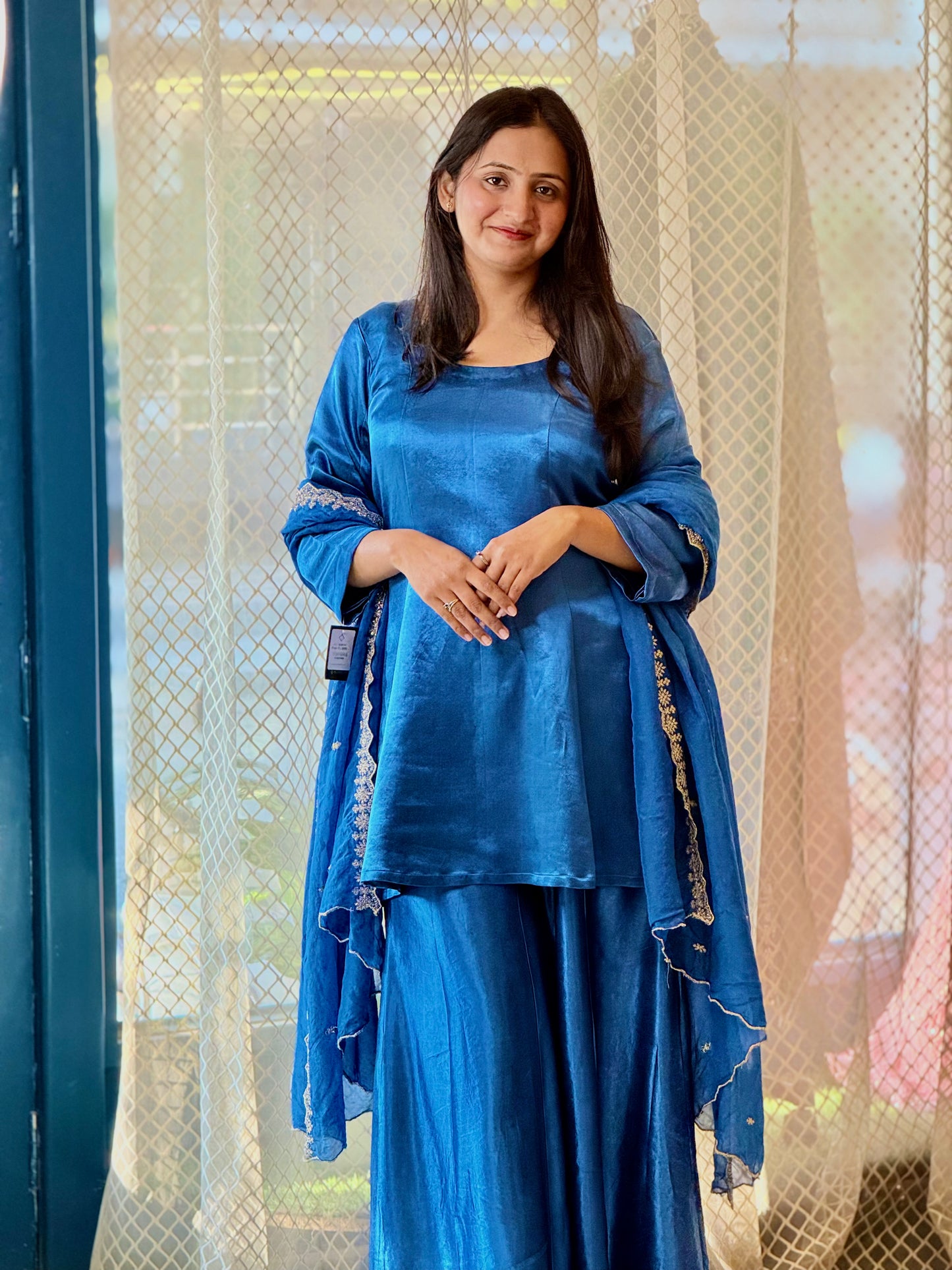 Royal Blue Elegance – Handcrafted