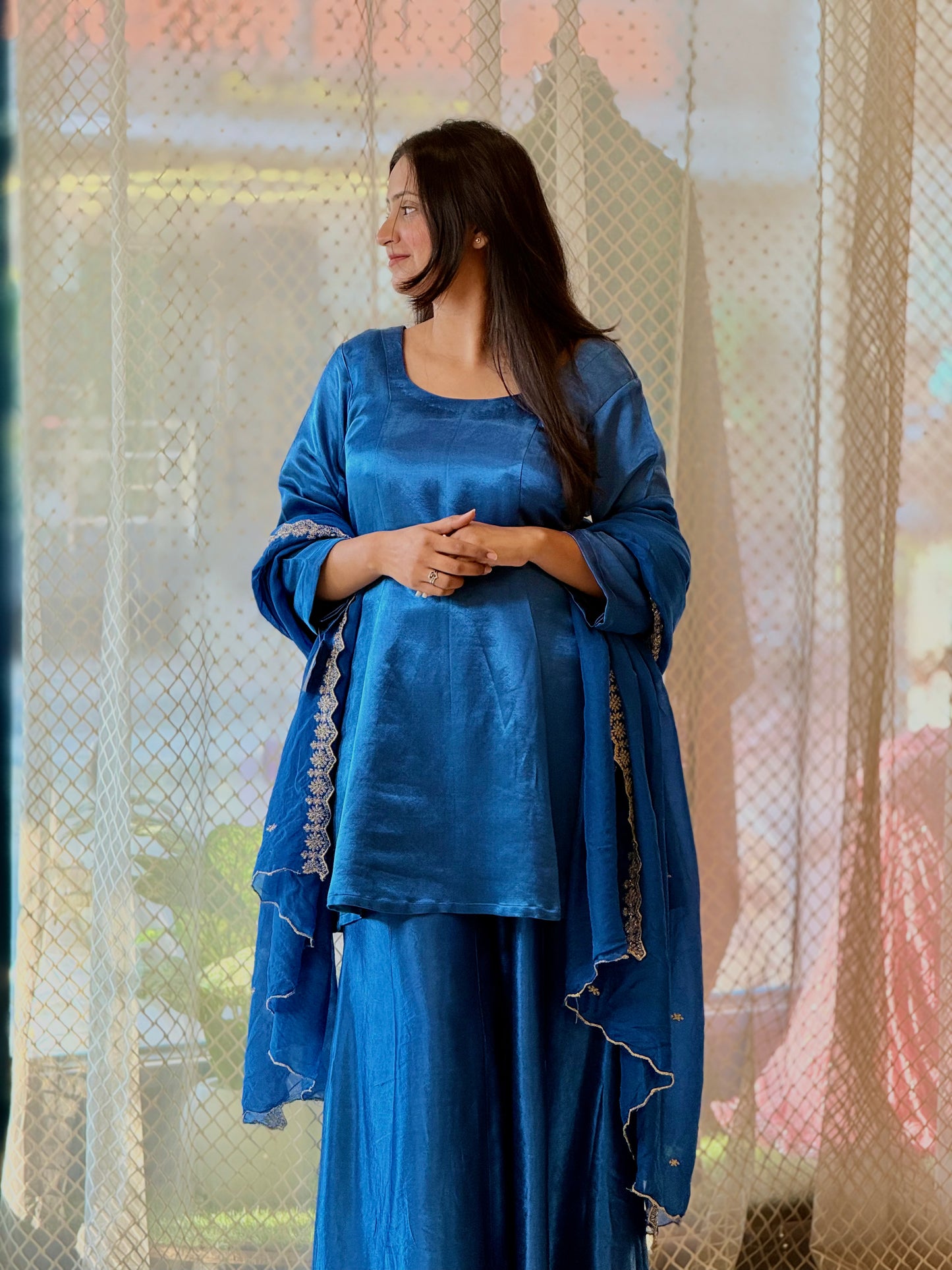 Royal Blue Elegance – Handcrafted