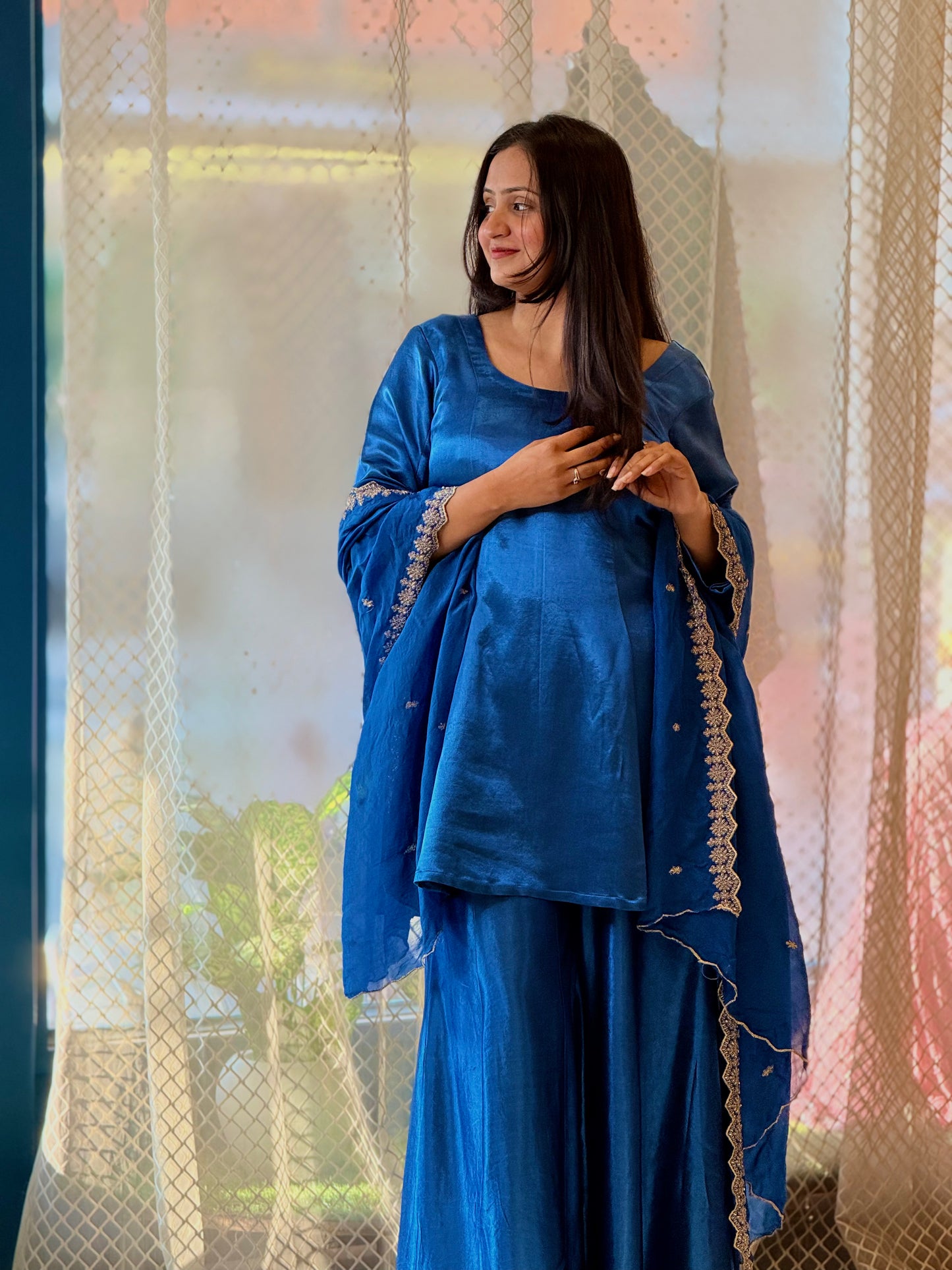 Royal Blue Elegance – Handcrafted